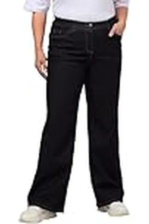 Ulla Popken Mary Vaqueros, Dark Denim, 52 (Talla del Fabricante: 50) para Mujer