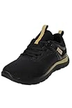 PUMA Softride Remi Molten Metal Wns, Zapatillas para Correr de Carretera Mujer, Negro Gold, 40 EU