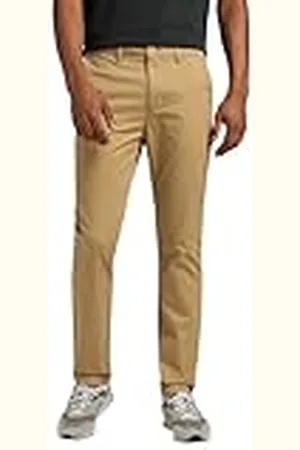 Lee Slim Chino Calzoncillos, , W36 / L32 de los Hombres