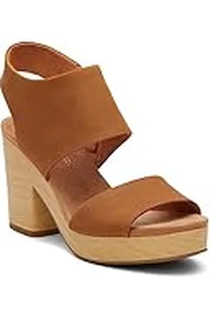 TOMS Majorca Platform, Sandalia de Cuña de alpargata Mujer, Beige (Marrón Claro), 41 EU