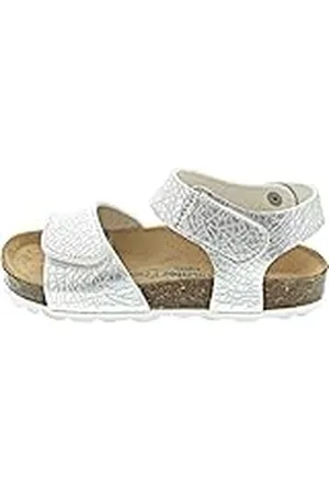Richter Kinderschuhe orgánico, Sandalia, Plata, 32 EU