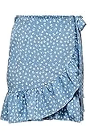ONLY Onlolivia Wrap Skirt Wvn Noos Falda, , M para Mujer