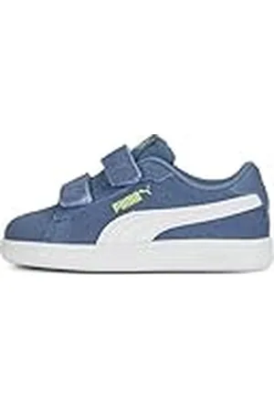 PUMA Smash 3.0 SD V INF, Zapatillas Unisex niños, Deep Dive White-Lily Pad, 20 EU