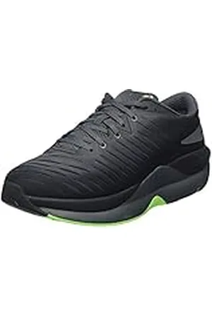 Fila SHOCKET Run EM, Zapatillas para Correr Hombre, Black-Jasmine Green, 45 EU