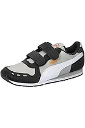 PUMA Cabana Racer SL 20 V PS, Zapatillas Deportivas, Ash Gray White Black, 31 EU