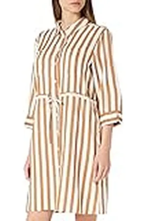 ONLY Onltamari 3/4 Shirt Dress Wvn Noos Vestido, , 34 para Mujer