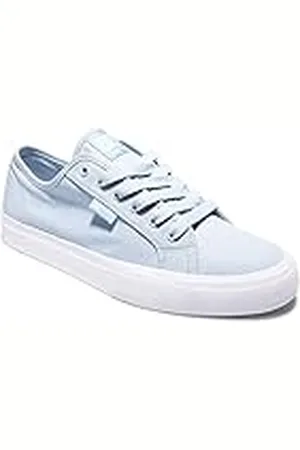Dcshoes Manual-Shoes For Men, Zapatillas Hombre, Azul Claro, 40.5 EU