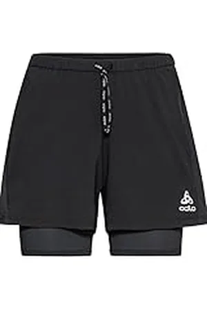 Odlo Mujer Pantalones cortos de running 2 en 1 ESSENTIALS 3 INCH