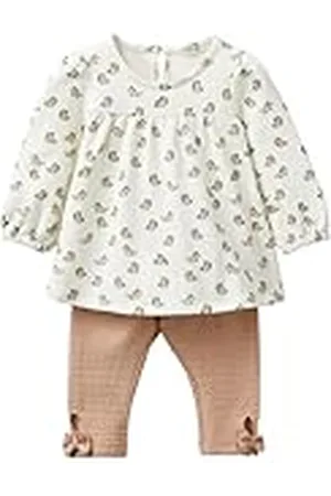 Benetton Comp(Camiseta+pantalón) 3lc4ak00h, , 56 cm Bebé-Niñas