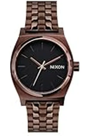 Nixon Reloj Analógico para Mujeres de con Correa en Acero Inoxidable A1130-5244-00
