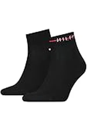 Tommy Hilfiger Quarter, Negro , 39-42 (Pack de 2) para Hombre