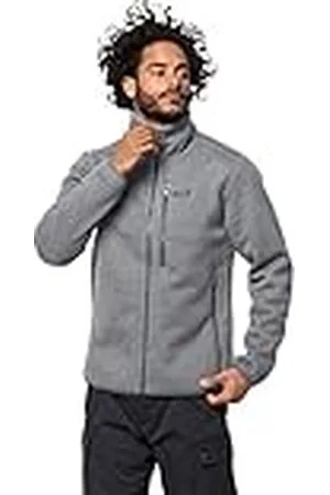 Jack Wolfskin Chaqueta de forro polar Robson Fjord para hombre (paquete de 1)