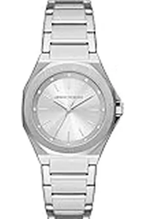 Armani Exchange Reloj Análogico-Digital para Hombres de Automático con Correa en Poliéster AX4606
