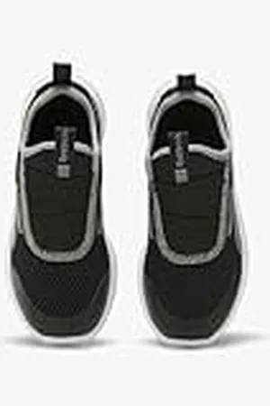 Reebok Rush Runner Slip-ON, Zapatillas de Running, BLACK/GREY3/WHITE, 2.5 UK Child