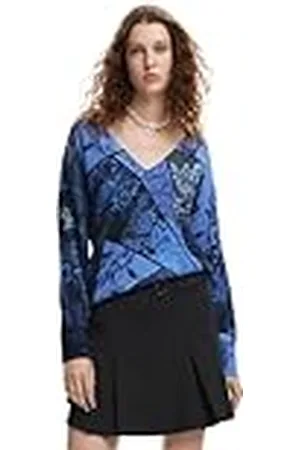 Desigual Jersey de Punto Plano para Mujer Sudadera, , M