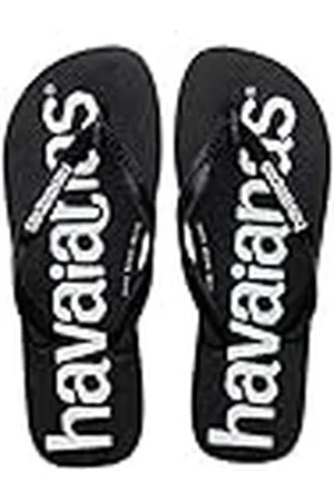 Havaianas Top Logomania, Chanclas, para Unisex niños, Black, 25/26 EU