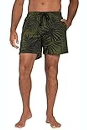 JP 1880 Jay-pi-Bañador con Cintura elástica Ajustados para Hombre, Lago Verde, 5XL
