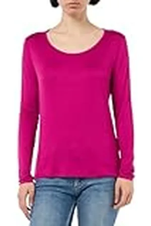 Benetton Camiseta M/L 3z12d1080, , Mujer