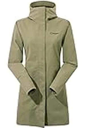 Berghaus Omeara - Chaqueta impermeable de larga duración para mujer, chaqueta impermeable duradera y transpirable