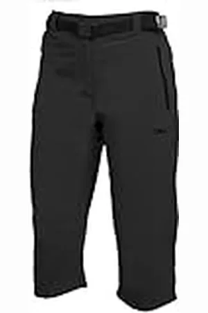 CMP Pantalón capri stretch mujer, Nero, XXXL