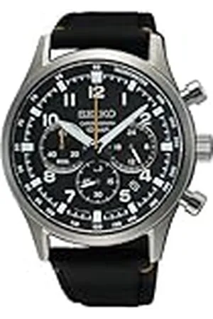 Seiko Reloj Analógico para Hombres de Cuarzo con Correa en Nailon SSB449P1