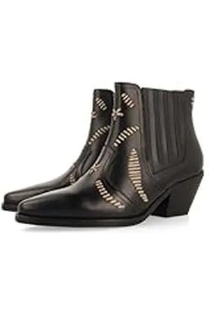 Gioseppo Botines Cowboy Bordado Piel SIKLOS