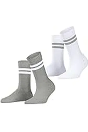 ESPRIT Tennis Stripe Multipack W So algodón estampados 2 pares, Calcetines Mujer, , 39-42