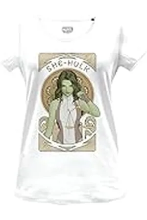 Marvel Womarcots023 Camiseta, , XXL para Mujer