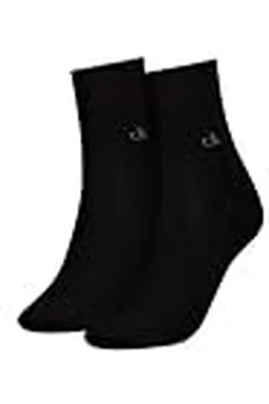 Calvin Klein Organic Cotton Roll Top Calcetín, , 39-42 (Pack de 2) De Las Mujeres