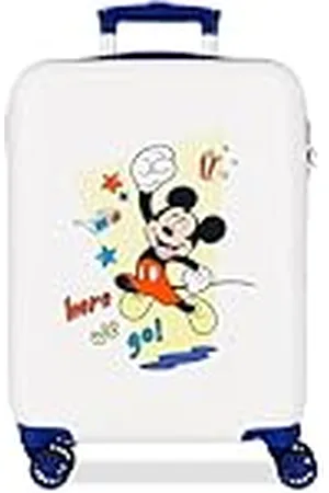 Disney Joumma Mickey & Minnie Maleta de Cabina Multicolor 38x55x20 cms Rígido 2 kgs Cierre de combinación Lateral ABS 2 kgs 35L Equipaje de Mano