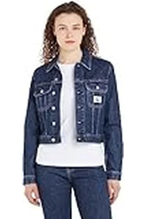 Calvin Klein Jeans Cropped 90S Jacket J20J221816 Chaquetas de Mezclilla, , XS para Mujer
