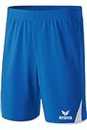 Erima Classic 5 Cubos Pantalón Corto, Unisex niños, New Royal/Blanco, XXS