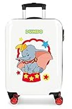 Disney Maleta de cabina Multicolor 38x55x20 cms Rígida ABS Cierre de combinación lateral 34L 2 kgs 4 Ruedas dobles