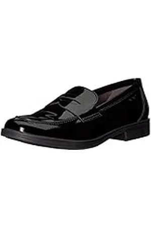 Geox J Agata D, Mocasines para Niña, (Black), 41 EU
