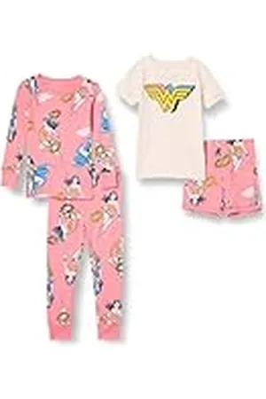 Amazon DC Conjuntos de Pijama Ceñidos de Algodón Unisex Niño, , 11-12 años