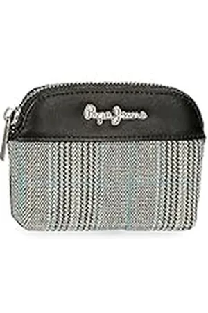 Pepe Jeans Kendra Monedero 12x8x2 cms Poliéster con Detalles en Piel Sintética