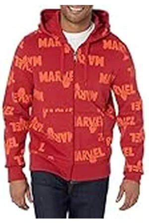 Amazon Disney | Marvel | Star Wars Sudaderas de Forro Polar con Capucha y Cremallera (Disponible en Talla Grandes y Largos Especiales) Hombre, , S