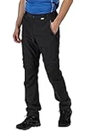 Regatta Leesville Zip-Off II - Pantalón Corto De Senderismo De Tejido Ligero De Secado Rápido Trousers, Hombre, , 34"