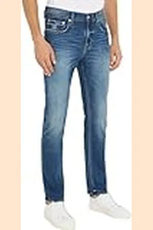 Tommy Hilfiger Vaqueros para Hombre Denton Th Str Naples Straight Fit, Azul (Naples), 30W / 34L
