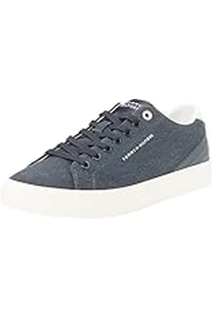 Tommy Hilfiger Zapatillas sneaker de lona Hombre Sneaker Low Calzado de verano, Blau (Azul), 40