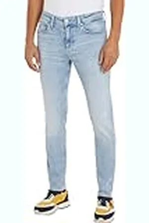 Tommy Hilfiger Vaqueros Hombre Slim Tapered Fit, Blau (Azul), 32W/32L
