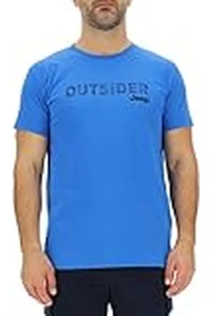 Jeep O102737-Q028 J Camiseta Hombre Outsider - Estampado Grande Mapa J23S S