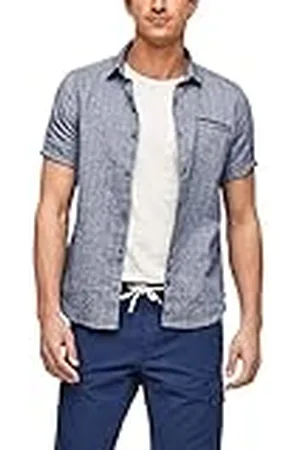 QS by s.Oliver 130.10.104.11.120.2063565 Camisa, , XXL para Hombre