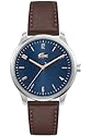 Lacoste Reloj Analógico de Cuarzo para Hombre Colección Lisbon con Correa de Cuero con Correa de Cuero - 2011322