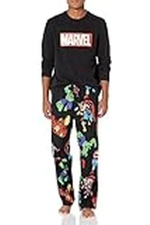 Amazon Disney | Marvel | Star Wars Conjunto de Pijama en Franela Hombre, , XXL