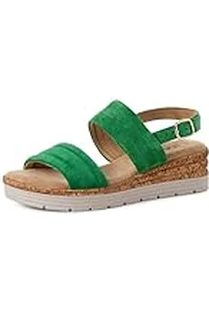 QS by s.Oliver Damen 5-28701-44, Sandalias con cuña Mujer, , 39 EU