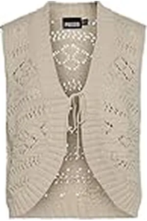 Pieces® Pcniana SL Vneck Knit-Chaleco Punto, , S para Mujer