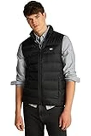 Tommy Hilfiger Chaleco Hombre Down ligero, Negro (Black), XXL