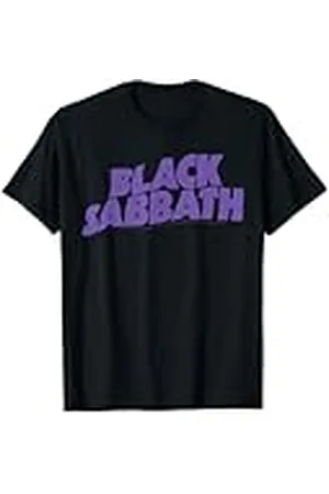 Black Sabbath Camiseta Purple Logo Camiseta