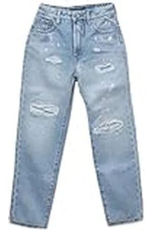 Replay Vaqueros para niña de algodón, azul (Super Light Blue 011), 12 años